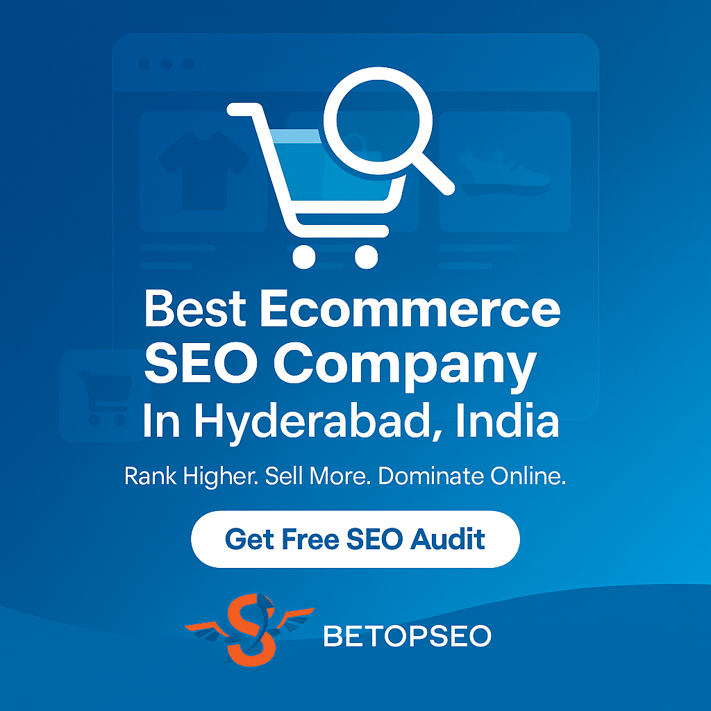 Ecommerce SEO Services in Hyderabad India