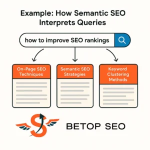 Semantic SEO Query Breakdown Infographic