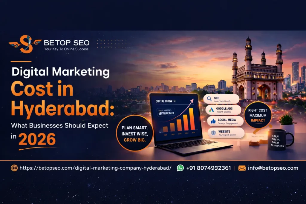 Digital Marketing Cost in Hyderabad 2026 (Full Guide) Meta Description: Discover digital marketing pricing