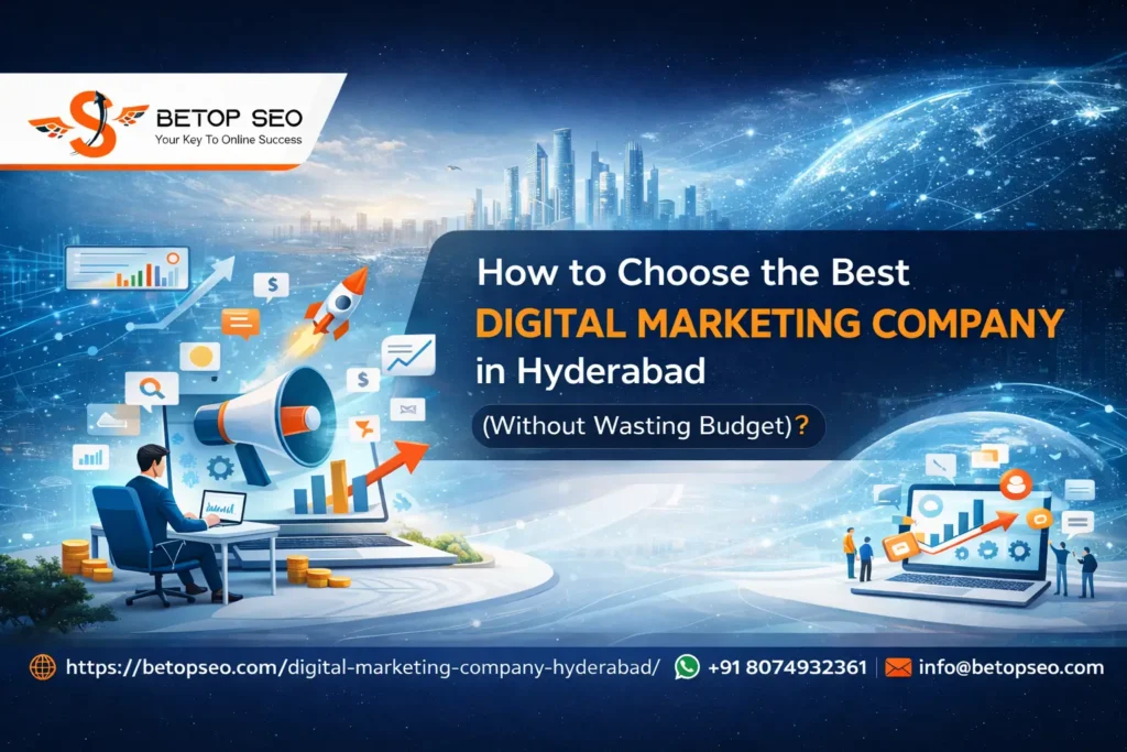 How to Choose the Best Digital Marketing Company in Hyderabad
