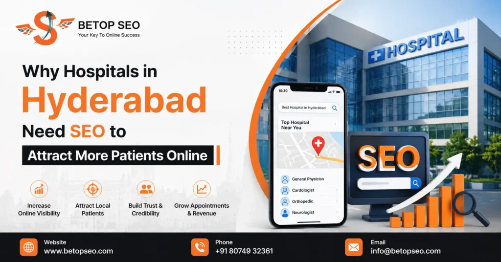 Hospital SEO marketing for Hyderabad