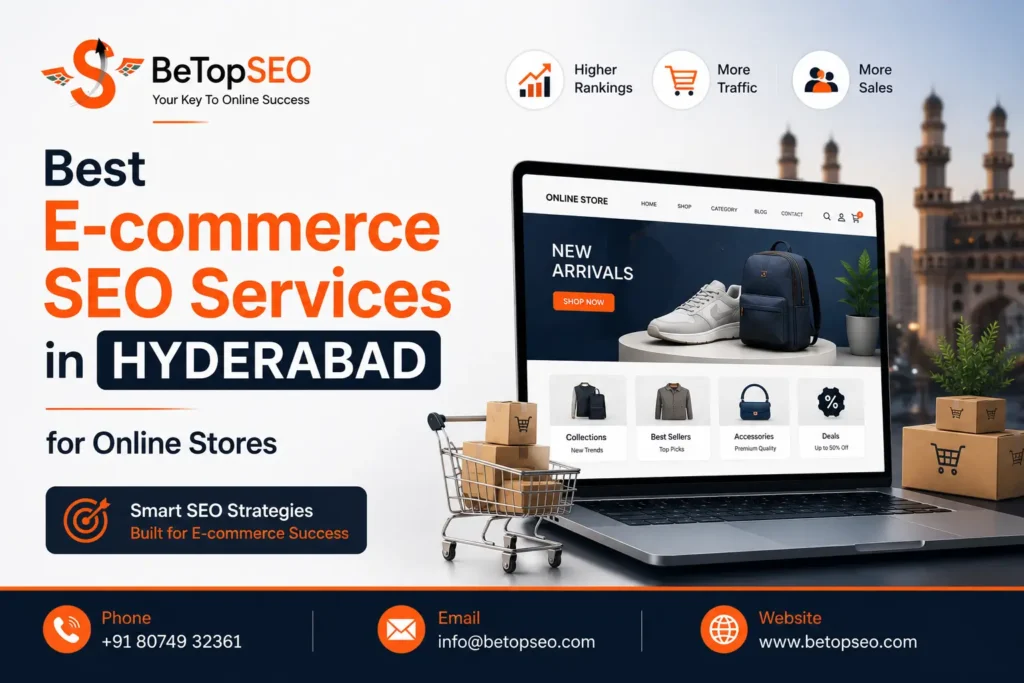 Ecommerce SEO services for Hyderabad