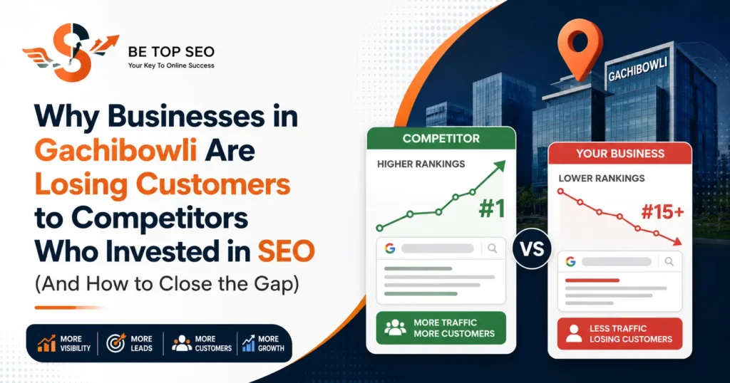 Gachibowli business SEO comparison graphic