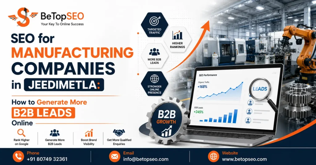 SEO services for manufacturing growth
